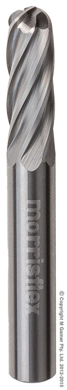 Non-ferrous Radius Ended Cylinder Burr - Size 1